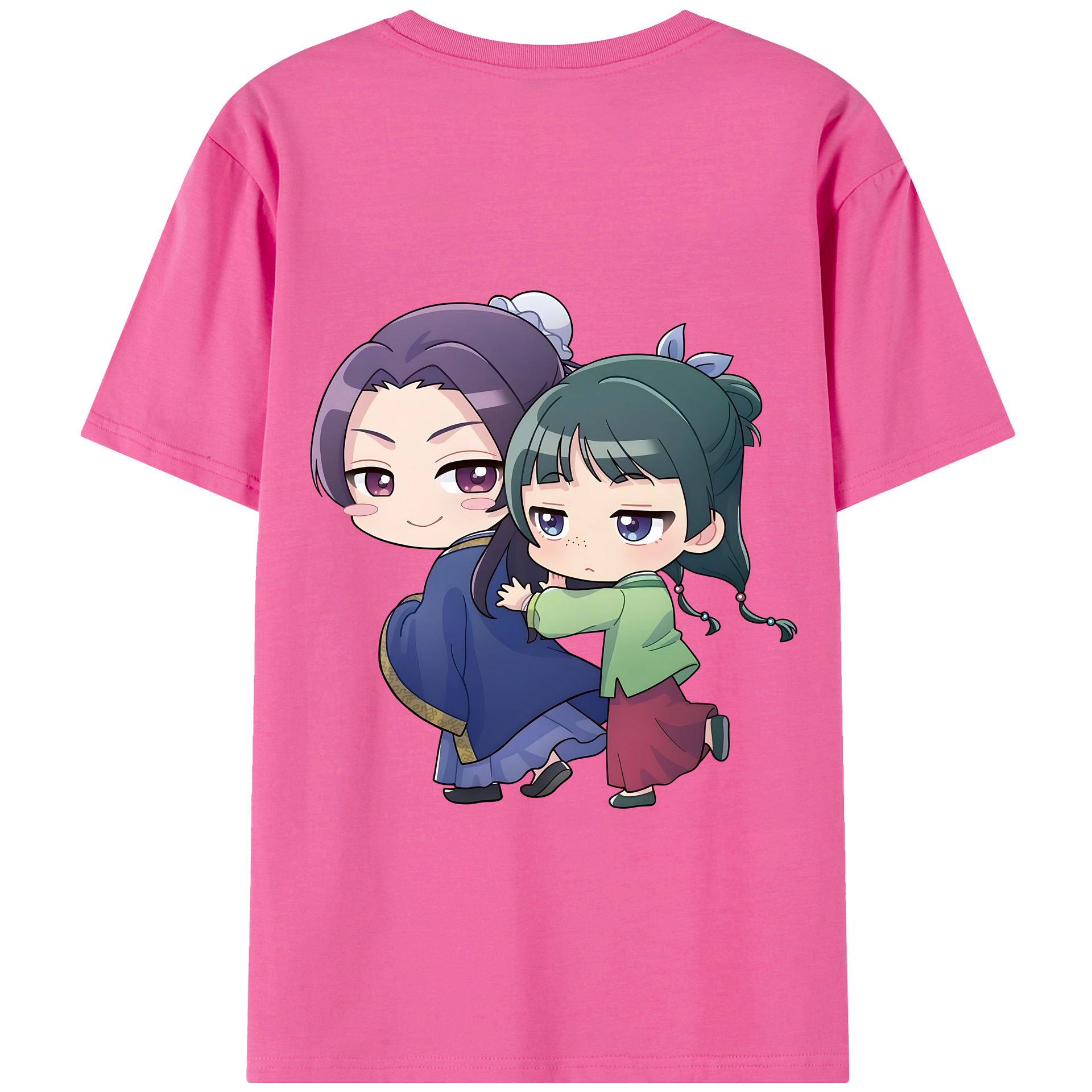 （画像用） 薬屋のひとりごと The Apothecary Diaries レディース半袖Tシャツ(バックプリント)